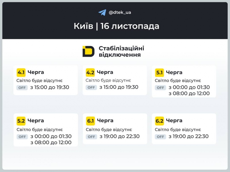 Без світла до 5 годин: де і як сьогодні в Україні діють графіки (список)