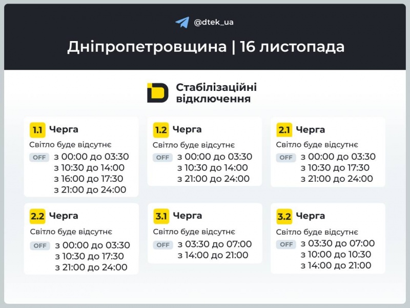 Без світла до 5 годин: де і як сьогодні в Україні діють графіки (список)