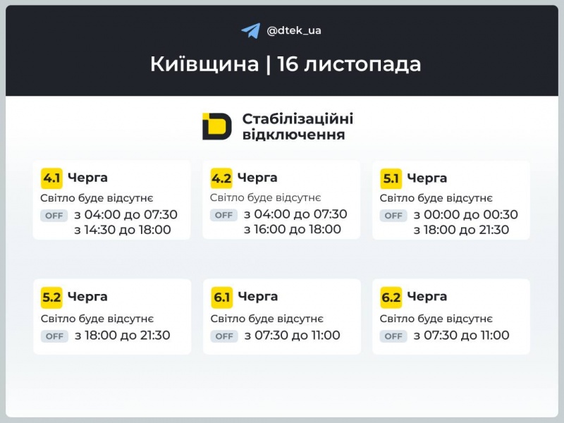 Без світла до 5 годин: де і як сьогодні в Україні діють графіки (список)