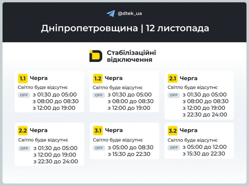 Без світла тричі на день: де і як сьогодні в Україні діють графіки відключень (список)