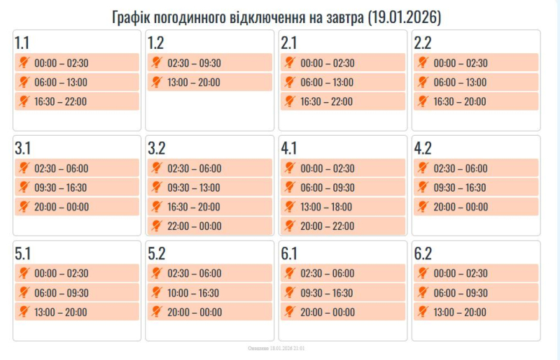 До 16 годин без світла або аварійно: де та як в Україні вимикають світло
