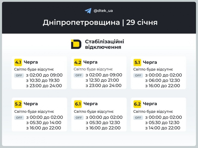 Індивідуальні графіки у Києві та до 10 годин без світла в областях: як вимикають електрику