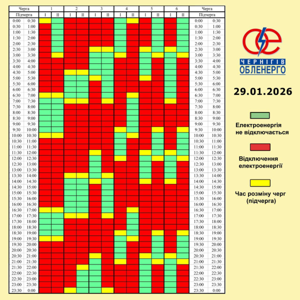 Індивідуальні графіки у Києві та до 10 годин без світла в областях: як вимикають електрику